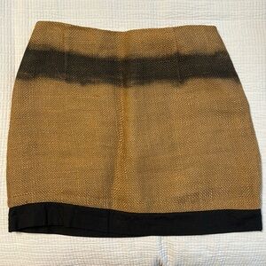 Miu Miu burlap skirt